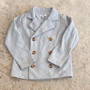 Crew kids size 3 blue Double-Breasted Jacket